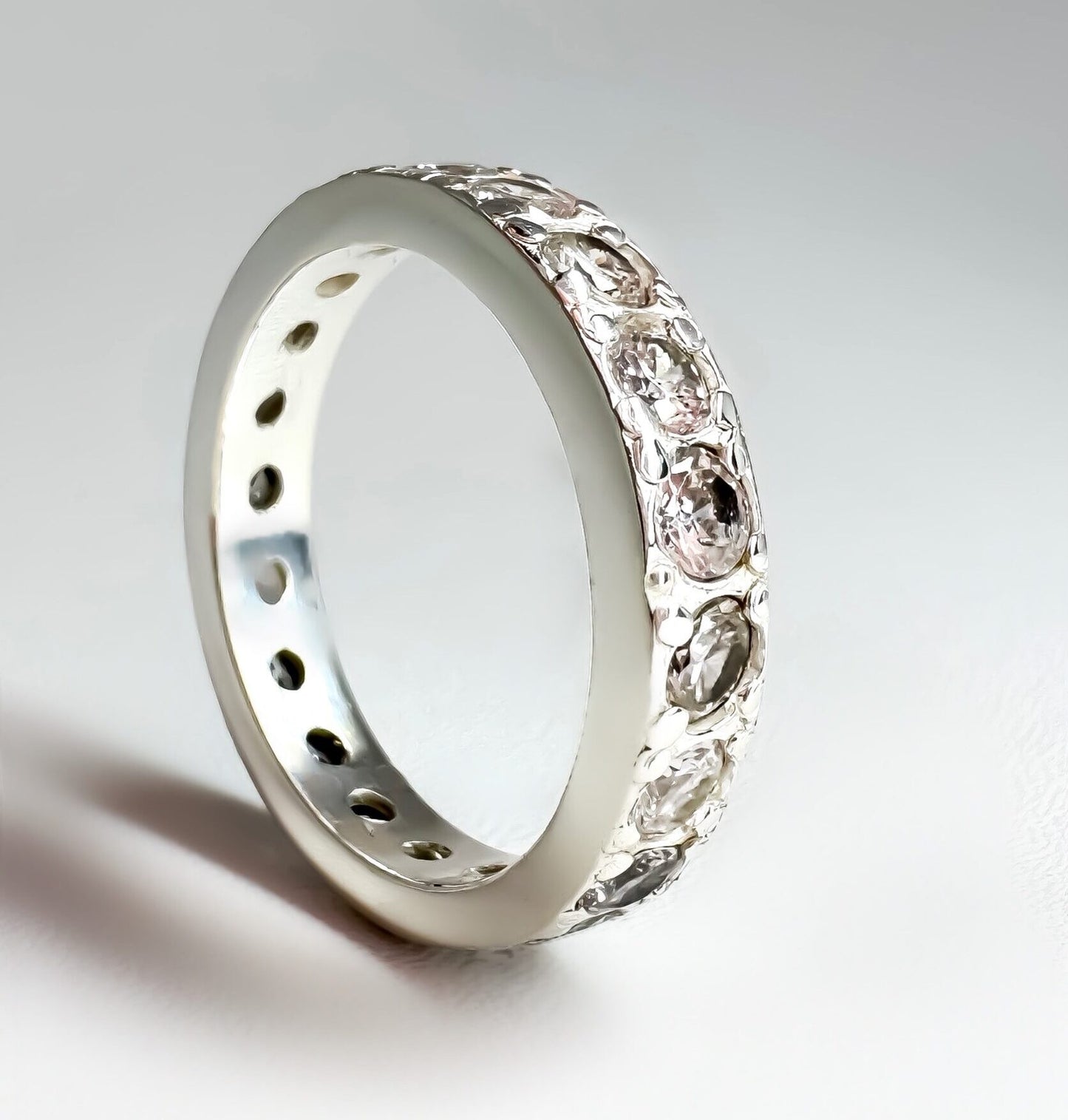 White Topaz Ring
