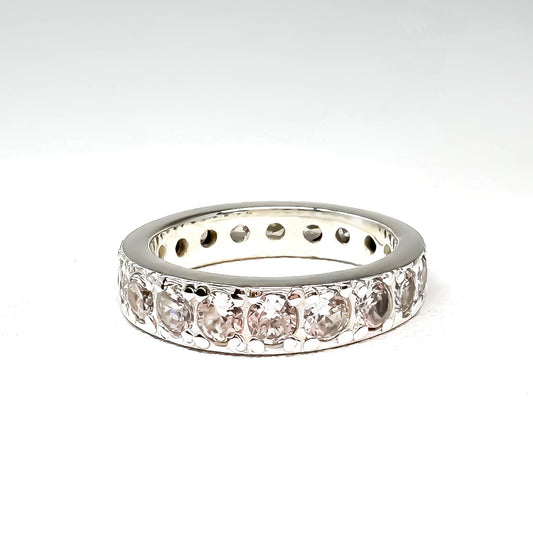 White Topaz Ring