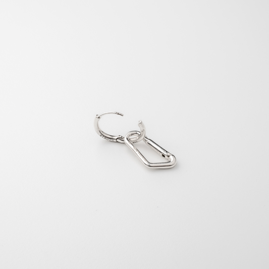 Earring classic with carabiner #2 small
