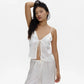 Midnight Top in Cloud White