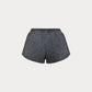 Mini Short Women Grey Stone