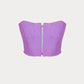 Short Corset Purple