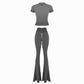 Valkrie Set Tee Pants Hook Grey