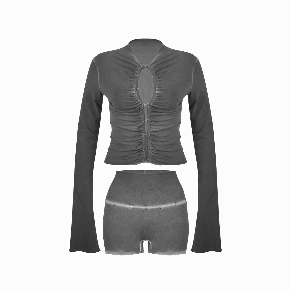 Valkrie Set Longsleeve Short Grey
