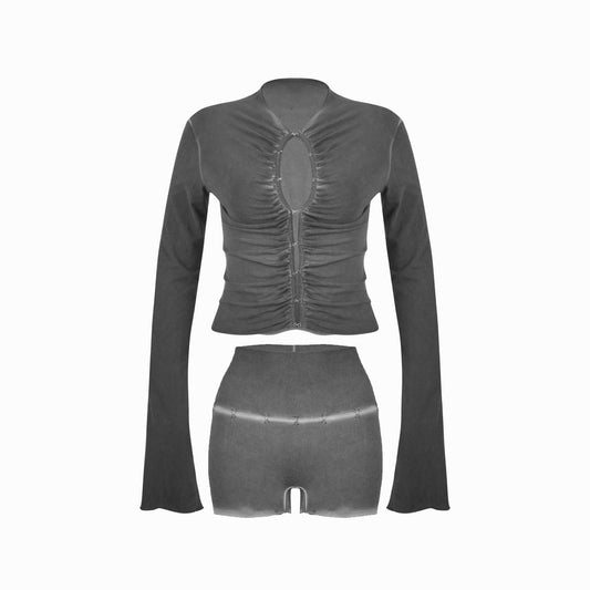 Valkrie Set Longsleeve Short Grey