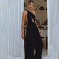 Gaia Infinity Jumpsuit In Black
