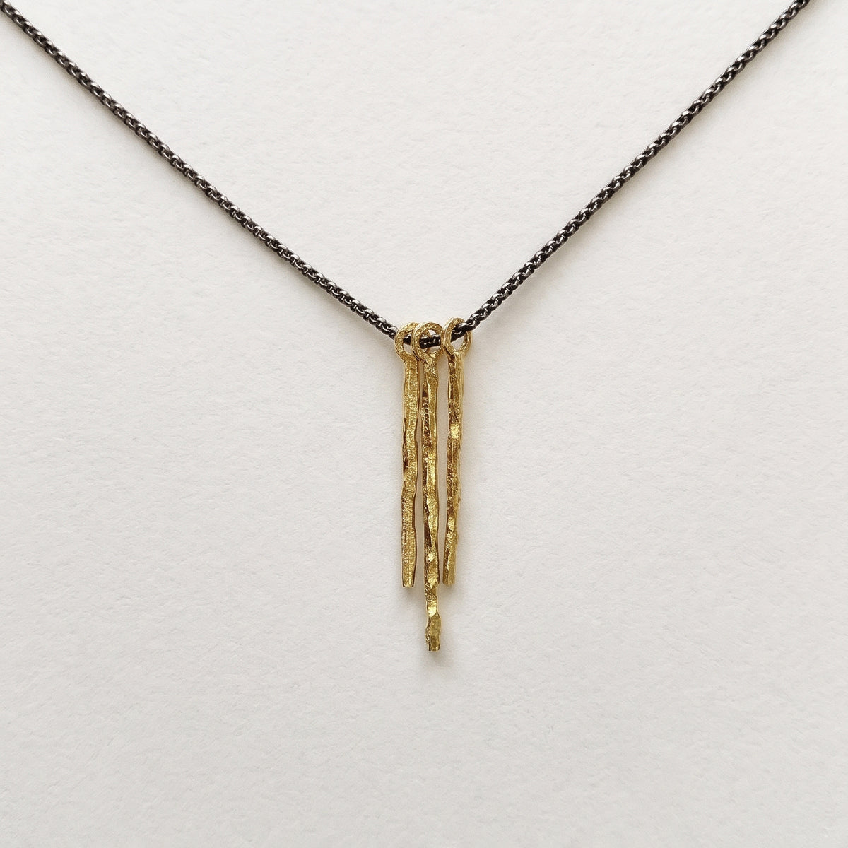 3STEAM GOLD PENDANT NECKLACE
