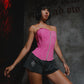Mini Short Women Grey Stone