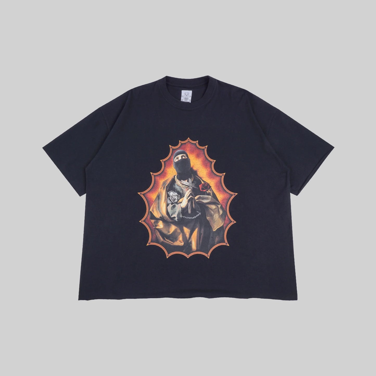 T-SHIRT WITH PRINT “TERRORIST”