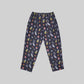 LINEN PANTS BBH SIGNATURE PRINT BLACK