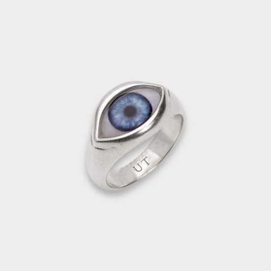 EYE RING IN SILVER