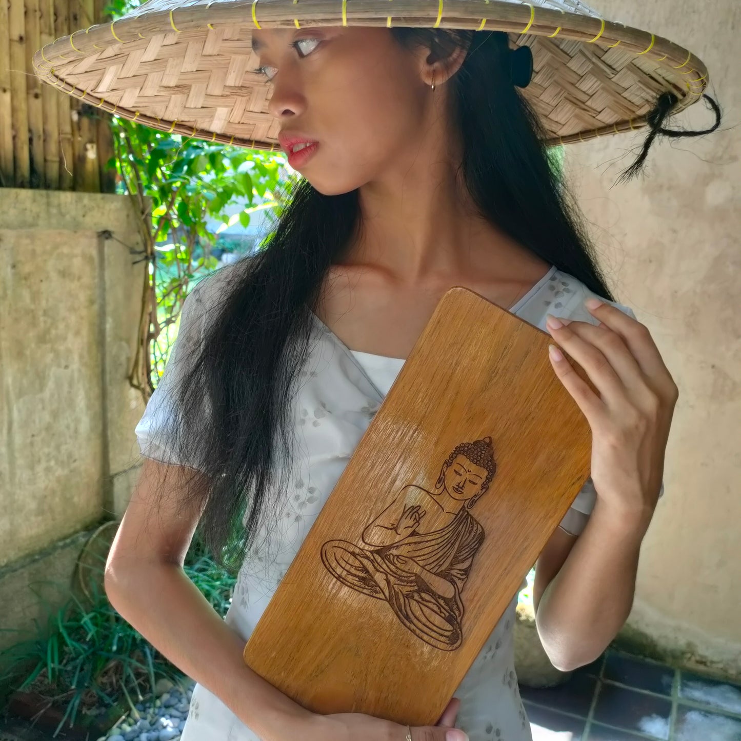 Unique Sadhu Boards with Buddha image.