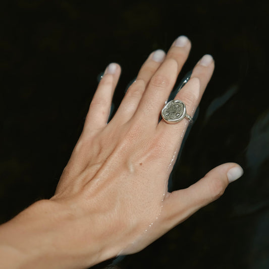 Egyptian Coin Ring