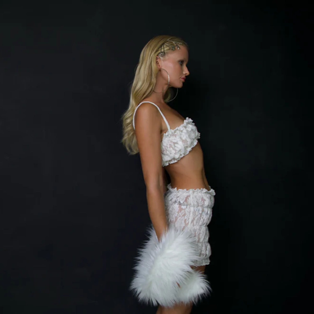 Lace Set in White