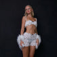 Lace Set in White