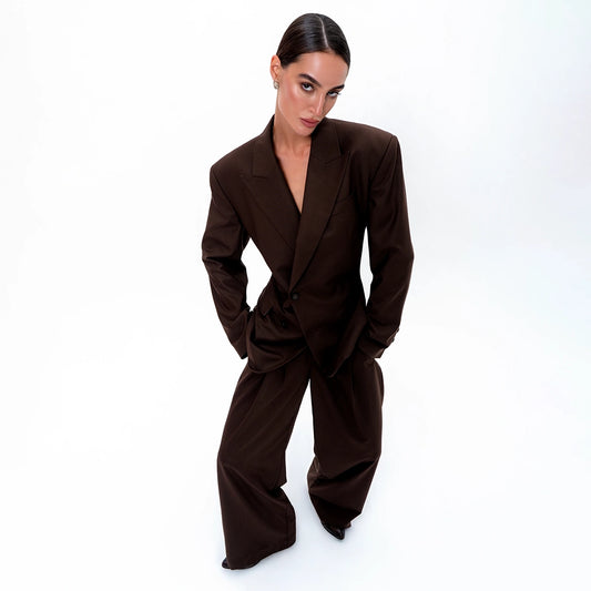 AVANT GARDE JACKET BROWN