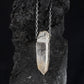 "Big Crystal Quartz" pendant + chain