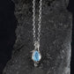 "Aquamarine drop" pendant