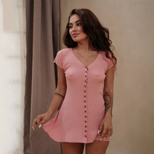 LOLI DRESS IN PINK