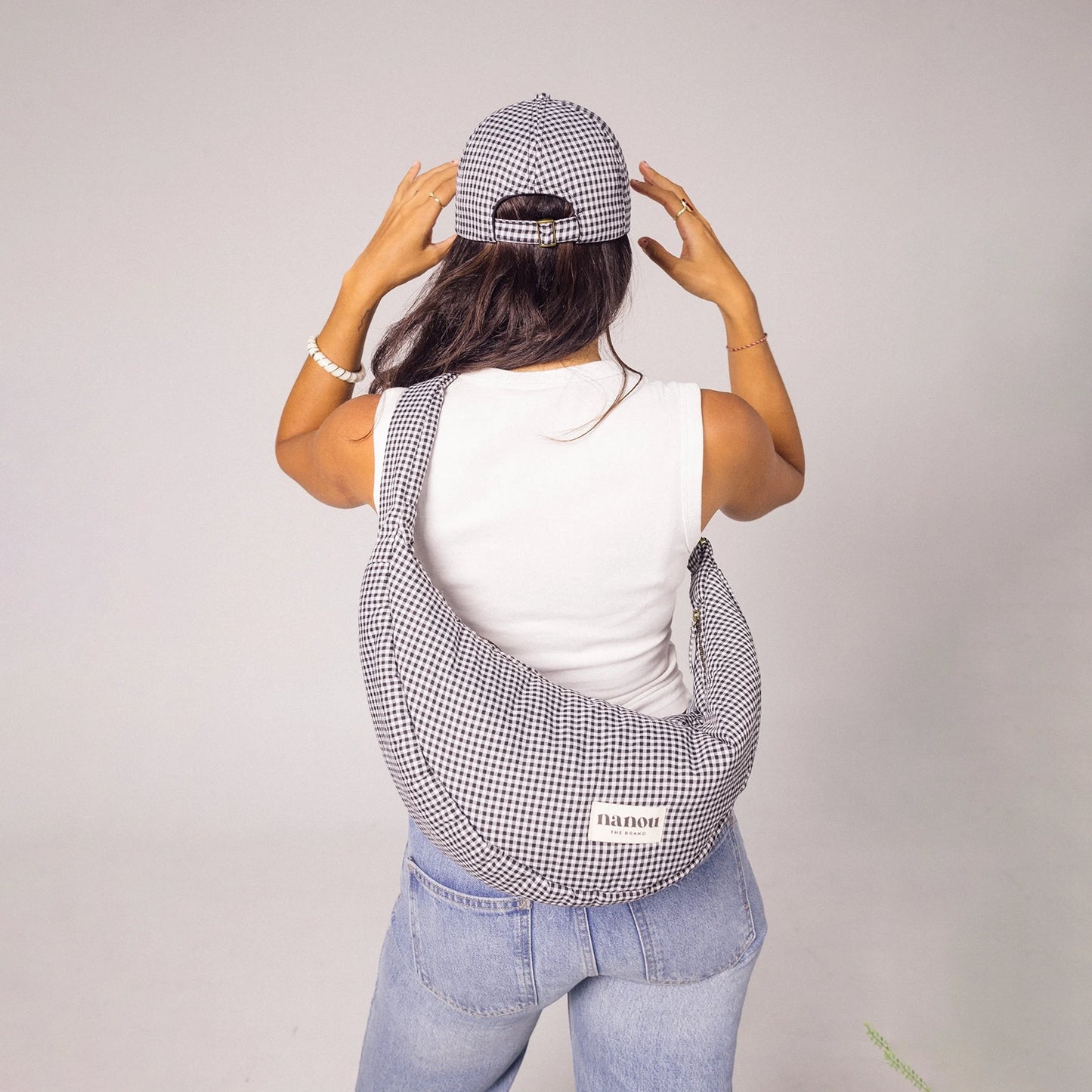 Gabriel Banana bag Vichy - Black