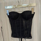 Black Lace Corset