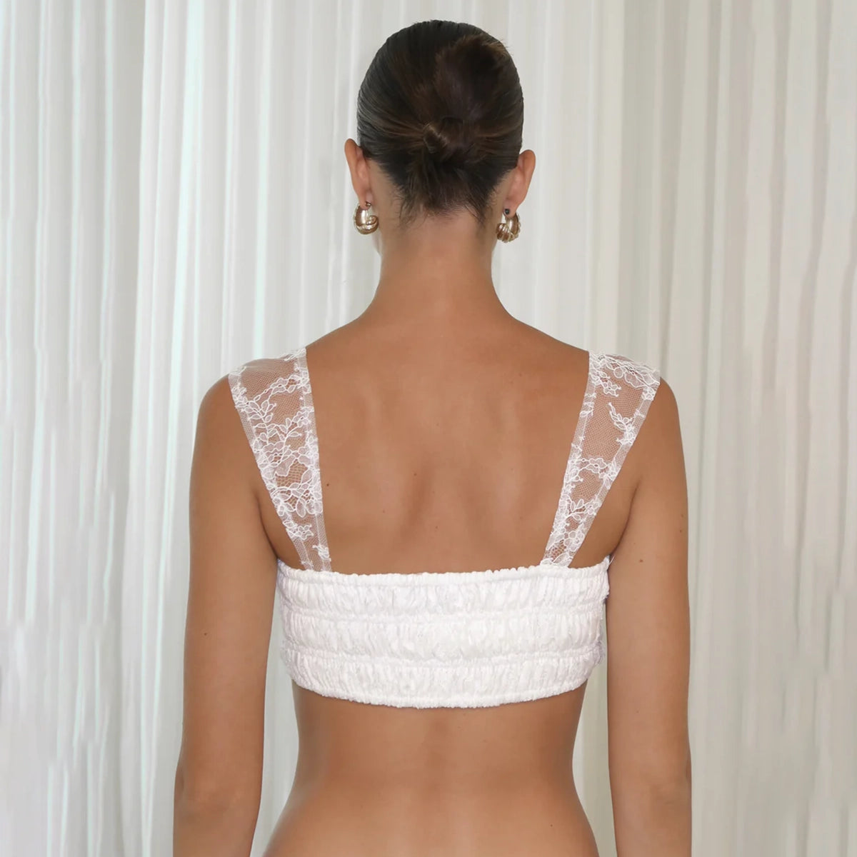 Lace White Top