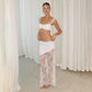 Lace White Maxi Skirt