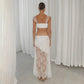 Lace White Maxi Skirt