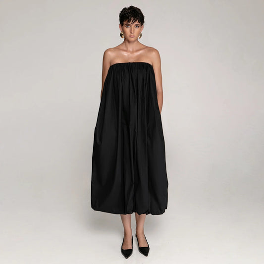 The Balloon Strapless Dress