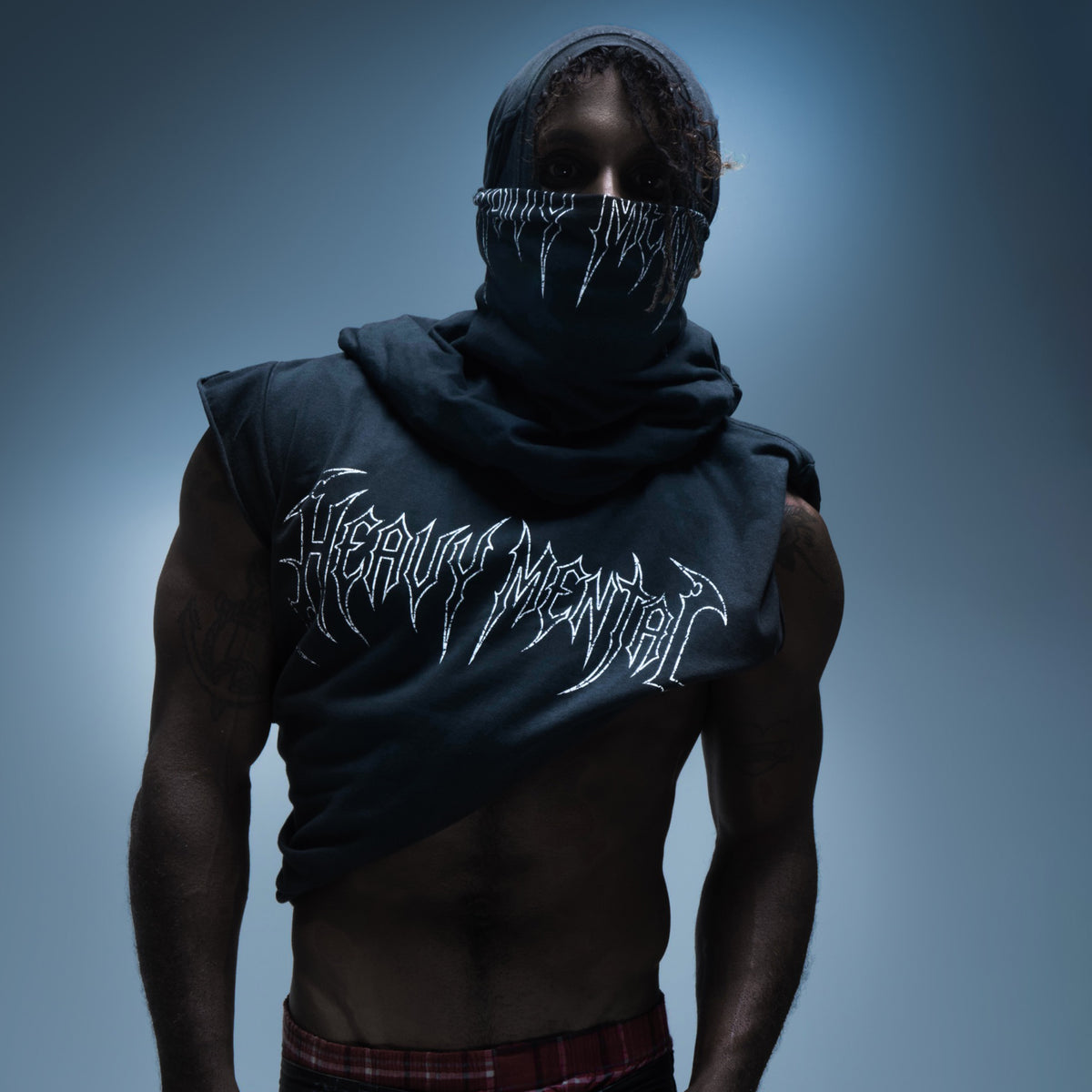 TSHIRT TANK HEAVY METAL GREY WASHED