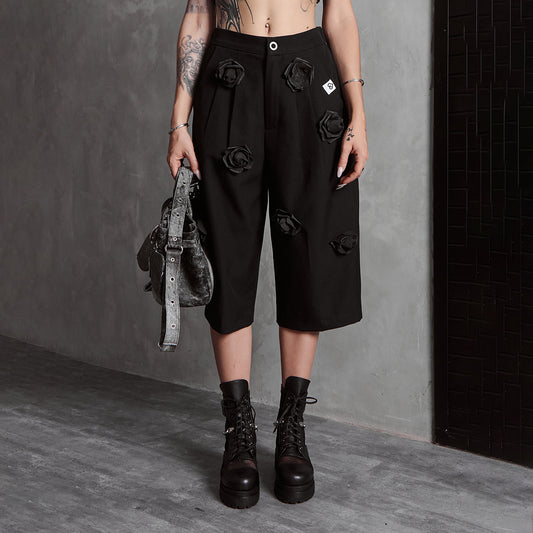 Short Bermuda In Black