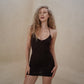 MOANA SHORT DRESS IN BLACK