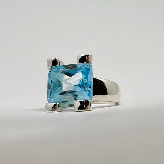 Blue Topaz Ring
