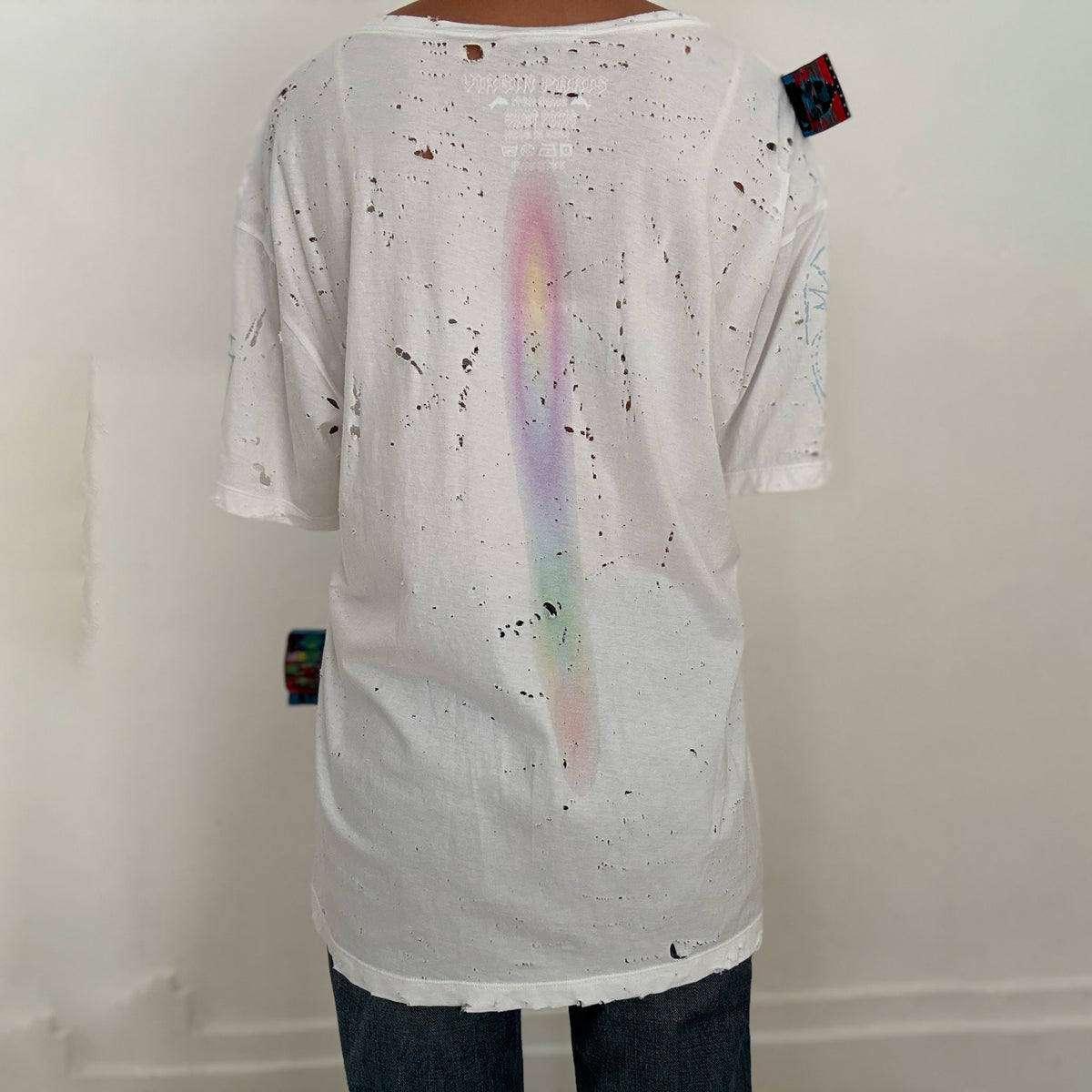 SAINT PARIS DISTRESSED TEE