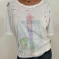 SAINT PARIS DISTRESSED TEE