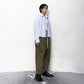 CUBICAL BOXY SHIRT LIGHT BLUE