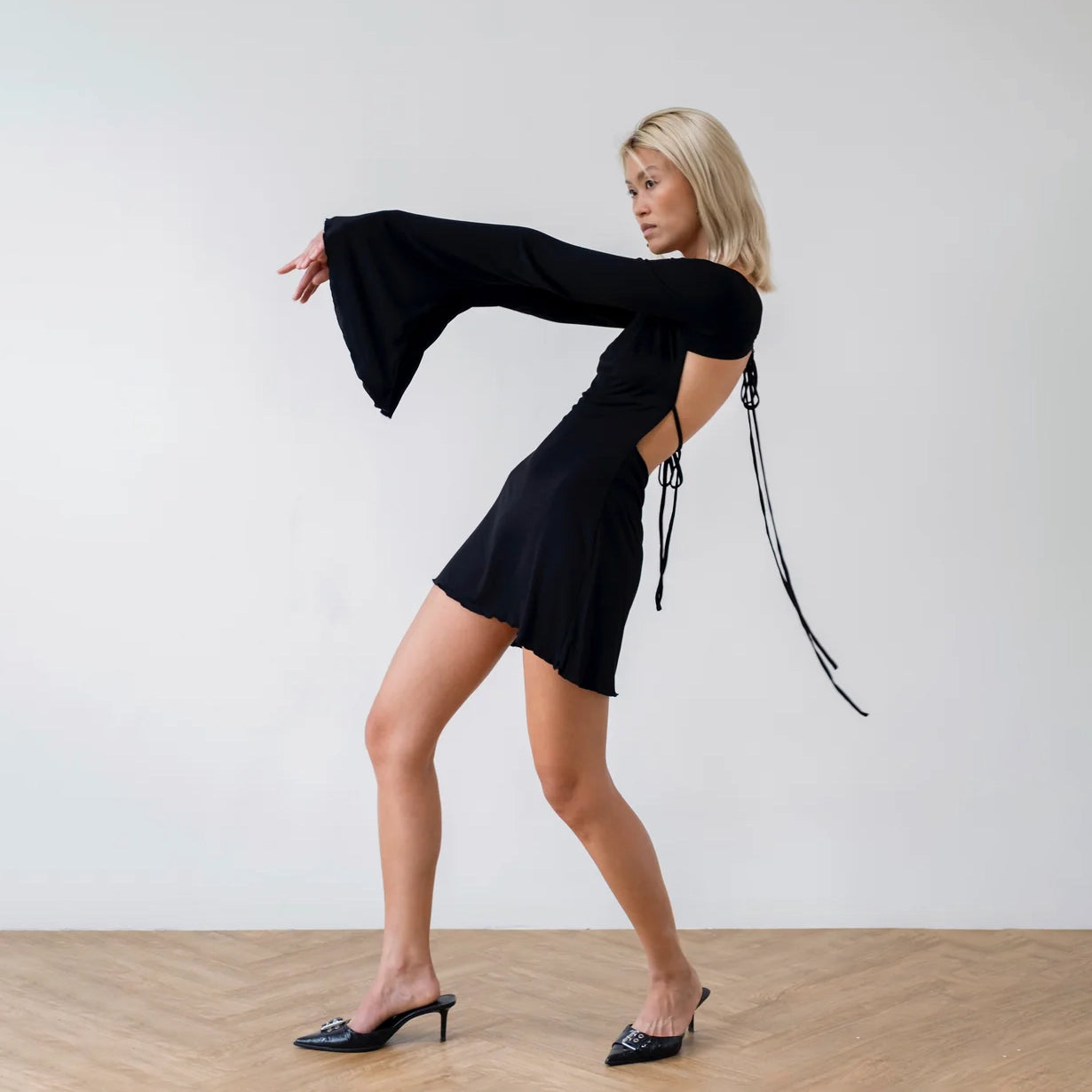 Mini Babe Dress In Black