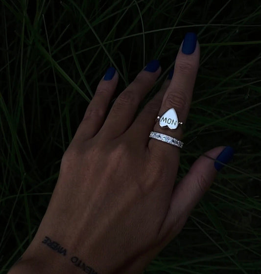 White Topaz Ring