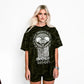 ONE LOVE CHARCOAL & BLACK OVERSIZED TEE