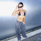 SWEAT PANTS GREY WASHED