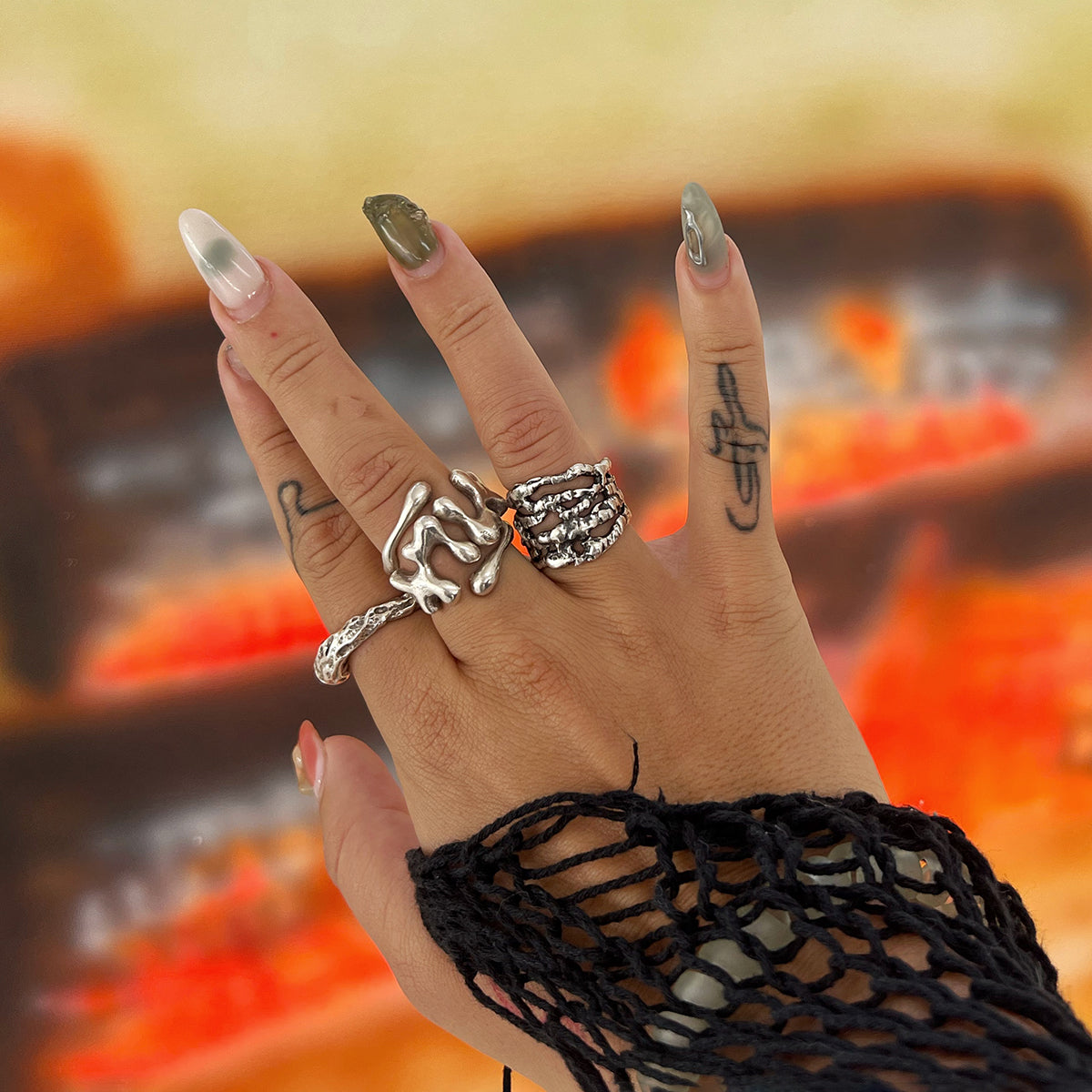 RING BLACK STRUСЕ