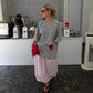 WASHED T-SHIRT "OSTROV" NEW IN GREY