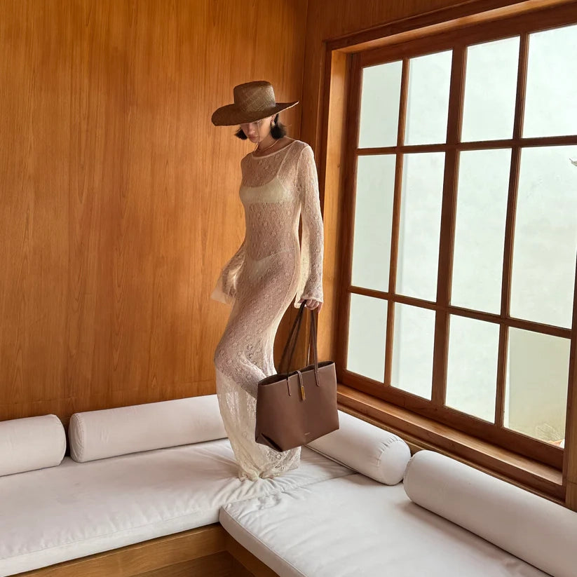 NAKED DRESS IN WHITE