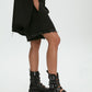 Strappy Buckle Combat Boots