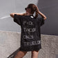 T-shirt "F*CK TINDER ONLY TRUELOVE"