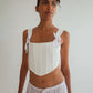 DITA CORSET IN WHITE