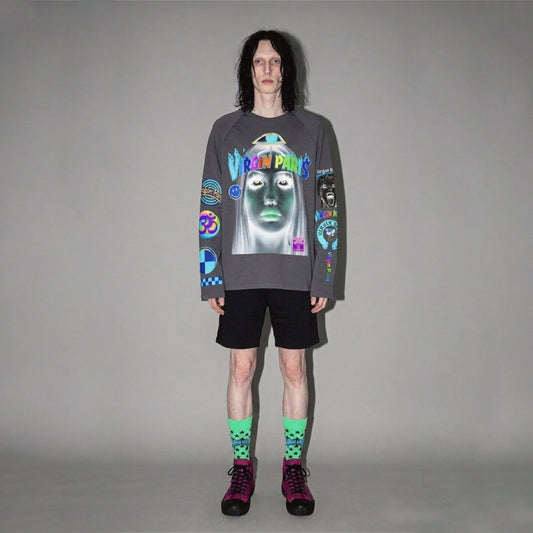 LOVE SUCKS LONGSLEEVE BLACK