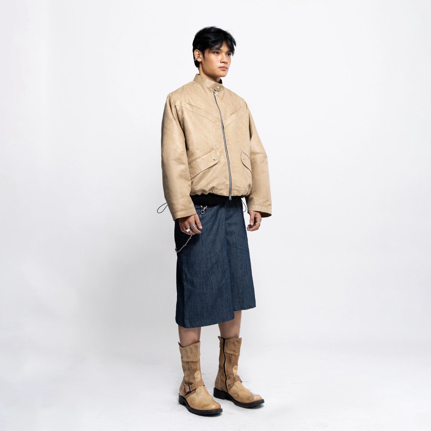 PARALLEL JACKET SAND
