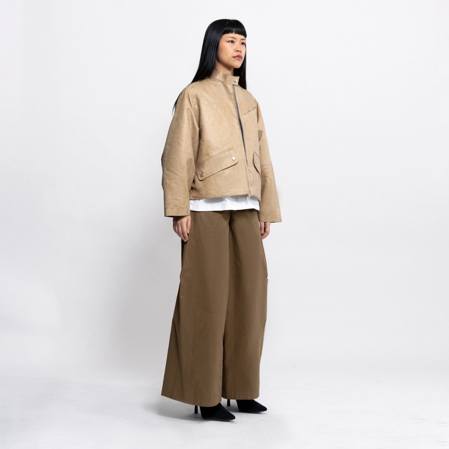 PARALLEL JACKET SAND