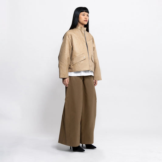 PARALLEL JACKET SAND